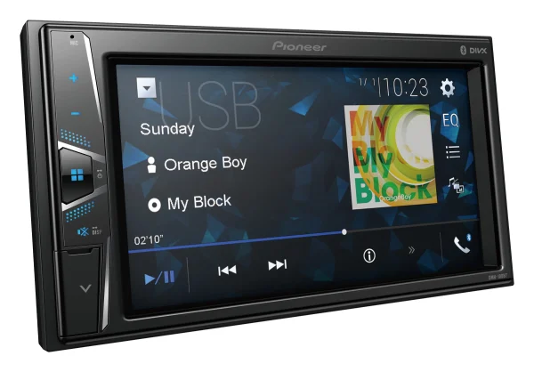Pioneer DMH-100BT Double Din 6.2 Touchscreen Bluetooth Car Stereo, Android & iOS Compatible (New)